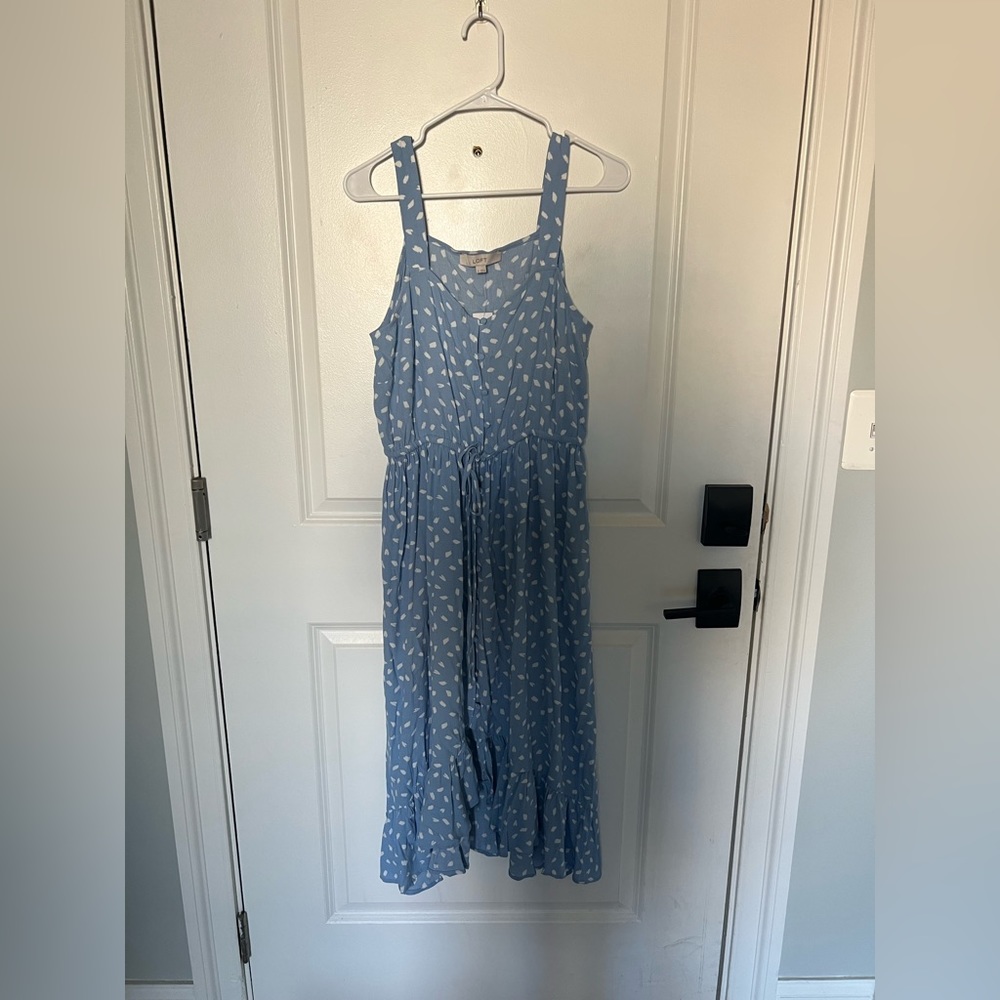 NWT Loft Baby Blue Dress